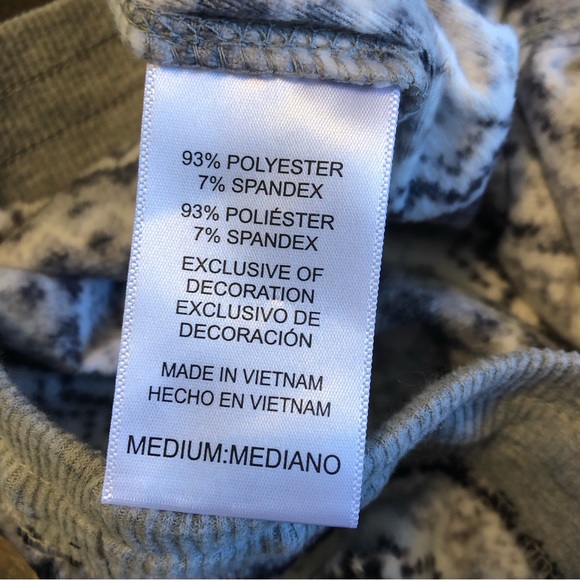 Nautica Fair Isle Pajama Set Soft Cozy Loungewear With Pockets Woman’s Size M - Picture 9 of 16